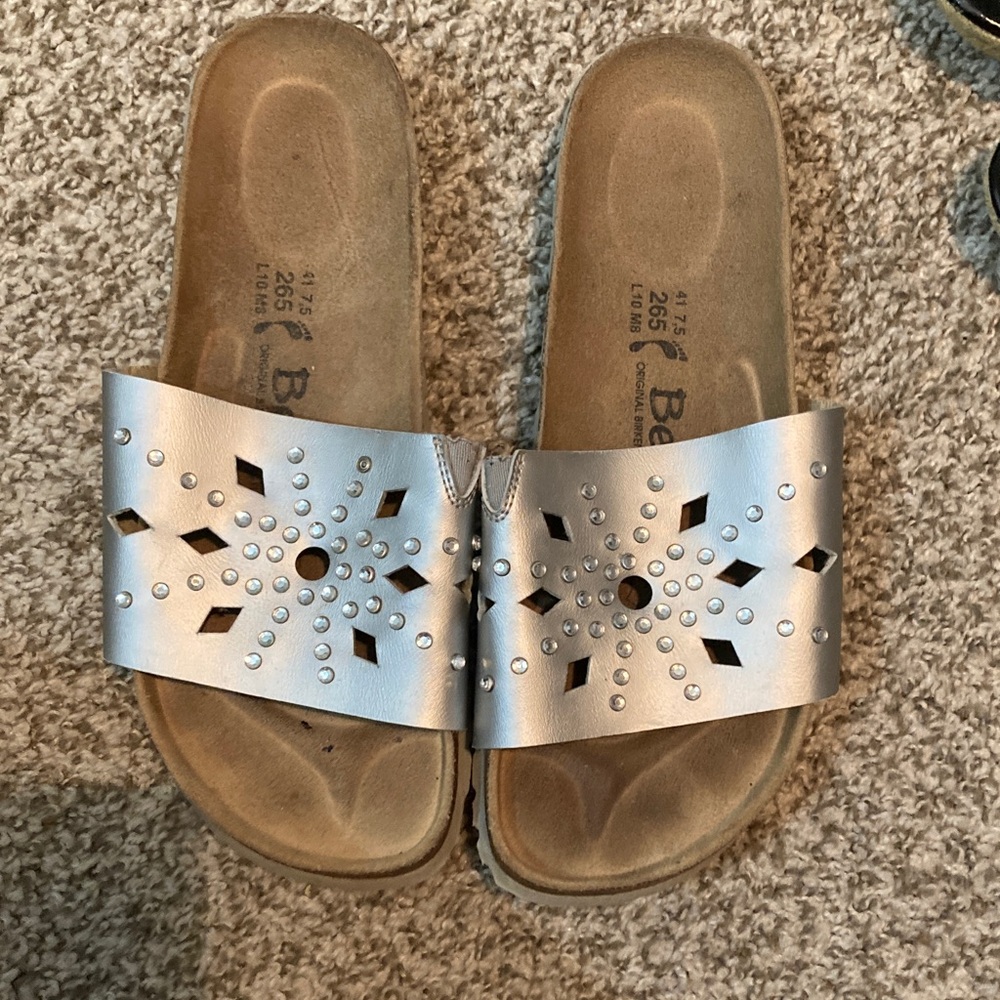 Birkenstock Silver Sandals